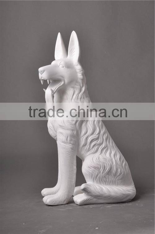 life size dog clothes model