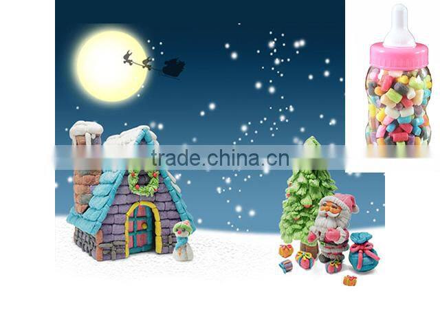 400PCS DIY Magic cornstarch block play set, play corn, 2016 new hot toys, move brain toys