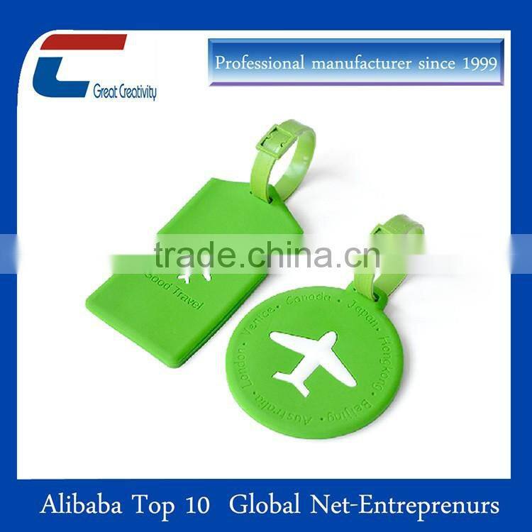 Cheapest PVC Luggage Tags Sublimation