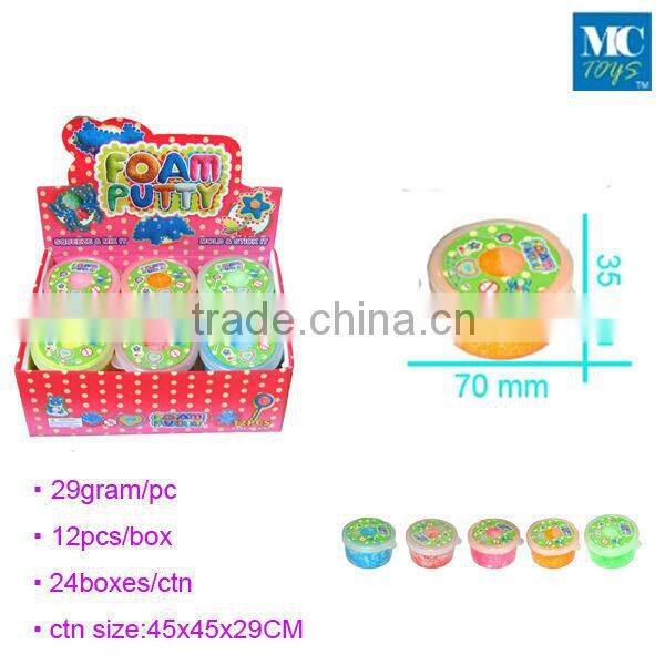 DIY foam putty toy funny educational toy diy bouncing putty toy snow putty toy