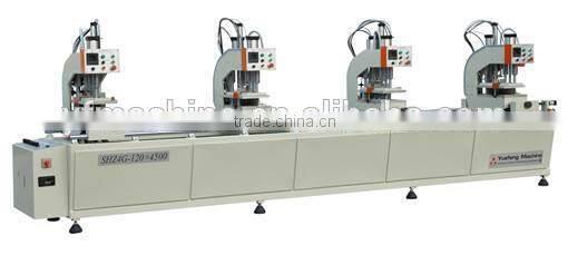 PVC Win-door Fabrication Machinery----Four Heads Welding Machine---PVC Production Line