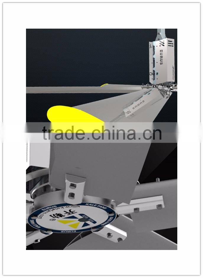 Shanghai Kale Fan 24FT(7.3M) HVLS Five magnalium blades Large orient ceiling fan