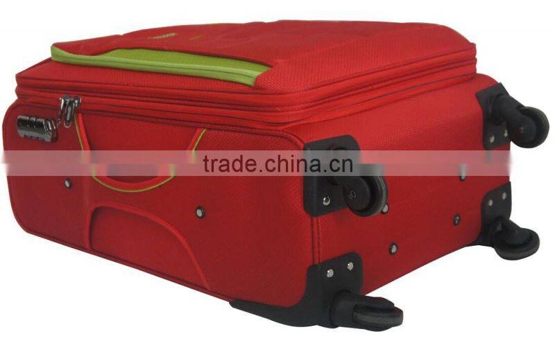 Best Selling Cheap EVA Red Fashionable Spinner Wheels Baigou Trolley Case