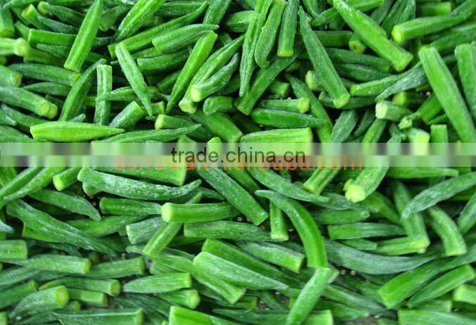 frozen vegetables iqf okra cut price