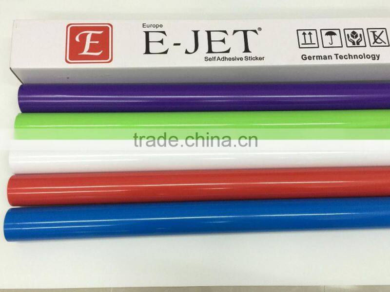 Colorful PVC Vinyl Sticker Self Adhesive Film Sticker Colorful cutting vinyl