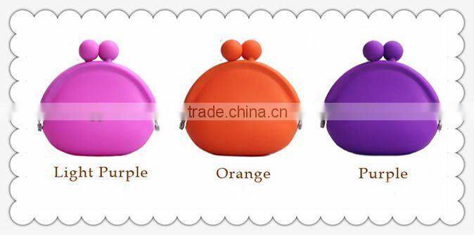 Top brand promotion silicone small custom design coin purse