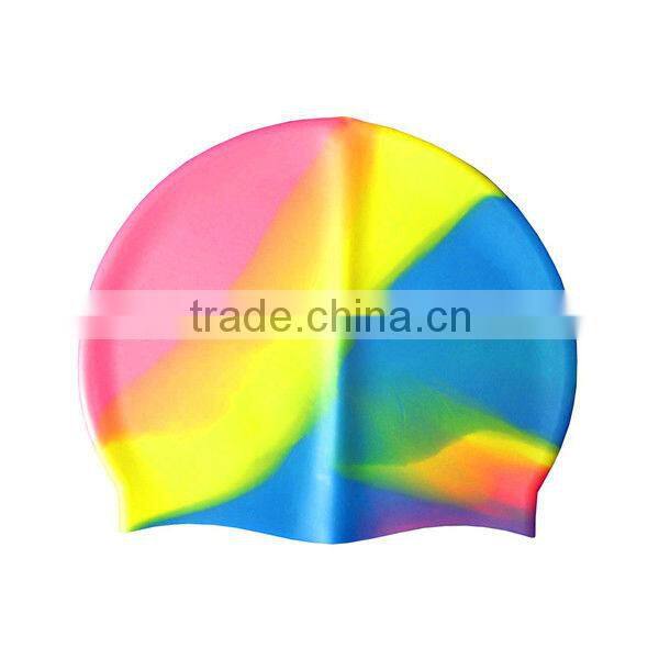 High Quality Swimming Cap Custom Design Silicone Swimming Cap