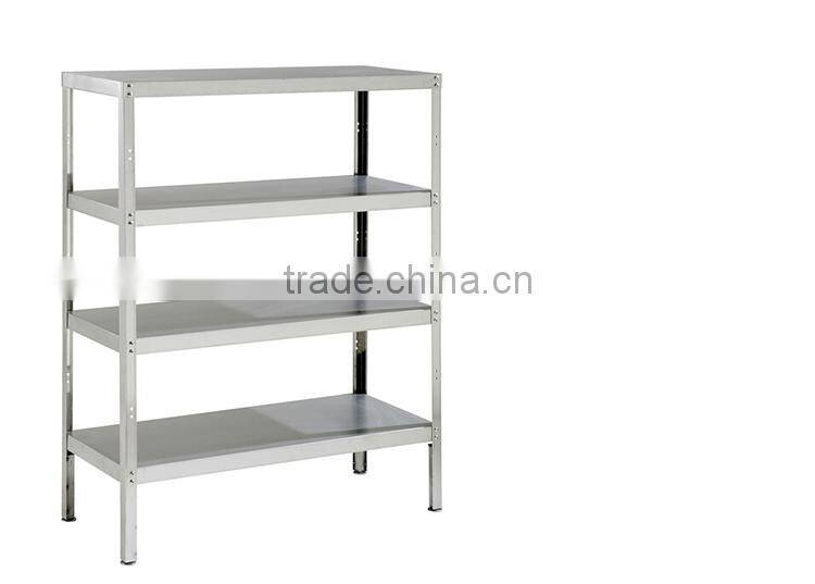 Stainless steel Kitchen shelf rack or appliance rack for commercial industrial hotel restaurant with 4 shelves