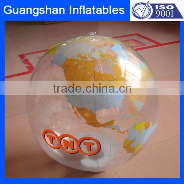 outdoor globe inflatable beach ball