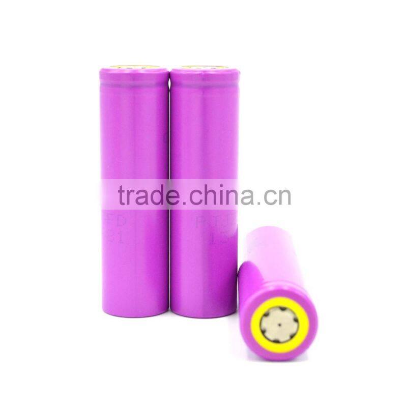 Original Sanyo UR18650ZTA 3000mAh 3.7V li-ion rechargeable battery 3.7V 3000mAh UR18650ZTA PK Samsung 18650-30B