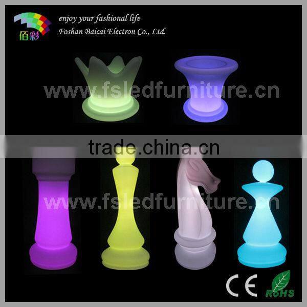 Led outdoor main gate giant chess