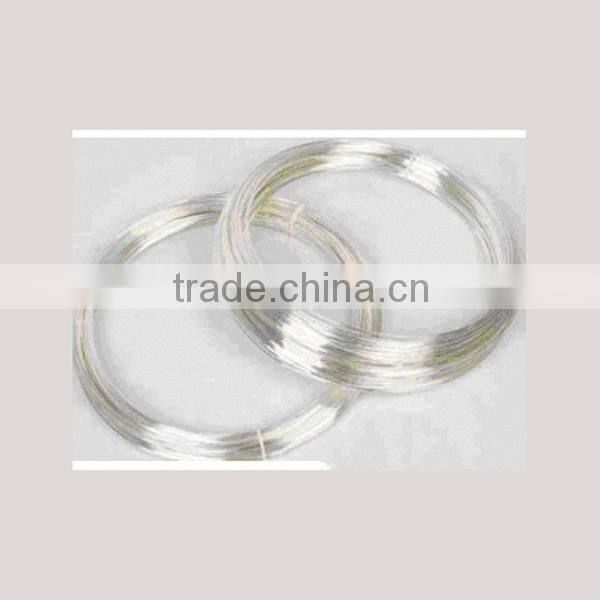 Welding and riveting silver wires