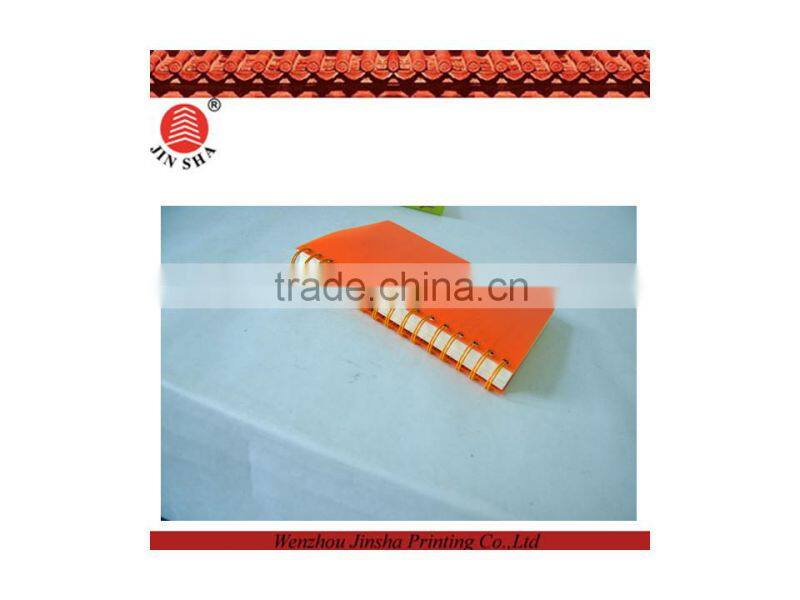 school supply wholesale PP spiral notebook with best price