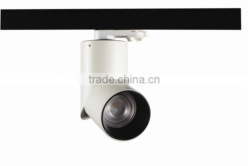 modern fashion black white gold color front frame for led cob track light