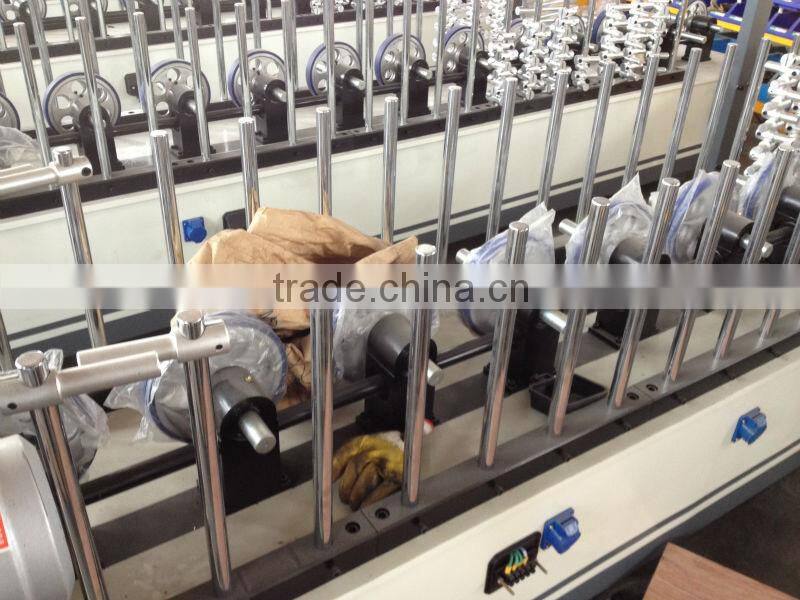 Scraping Coating Type PVC Profile Wrapping Machine