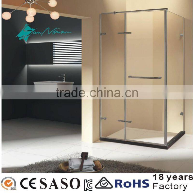 high quality simple shower room glass 1000X800X1940