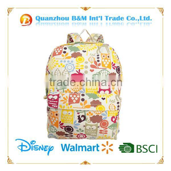 Canvas Backpack Girls Female canvas backpack for Teenager