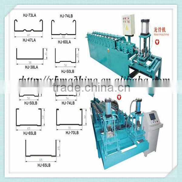 Stud and Truss Profile Roll Forming Machine Light Gauge Steel Framing Machine