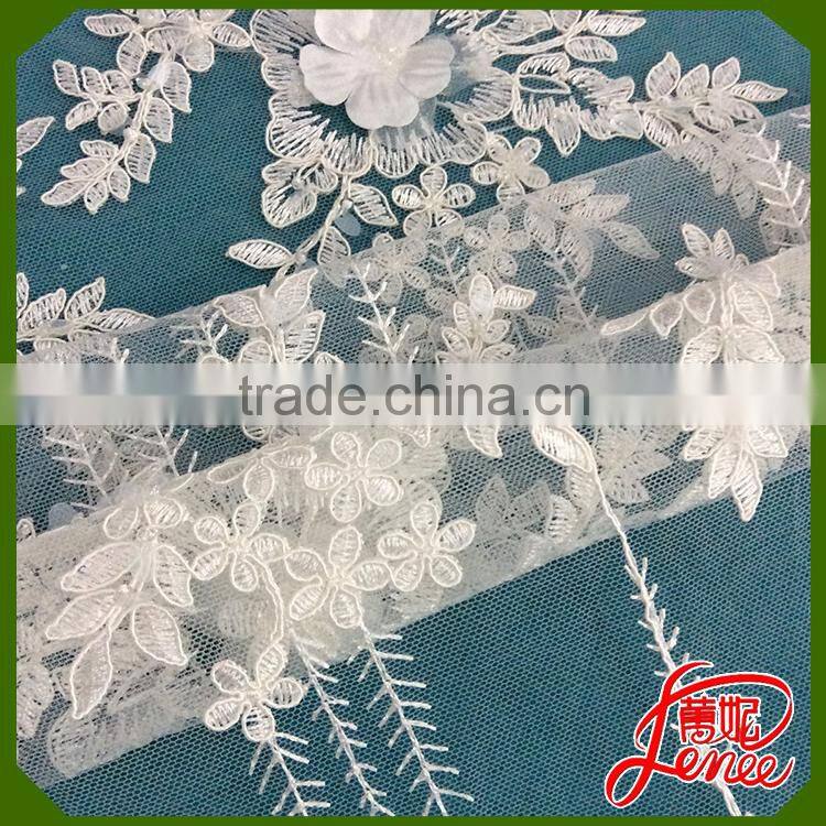 For Export Selection Best Price High quality Applique Embroidey Fabric