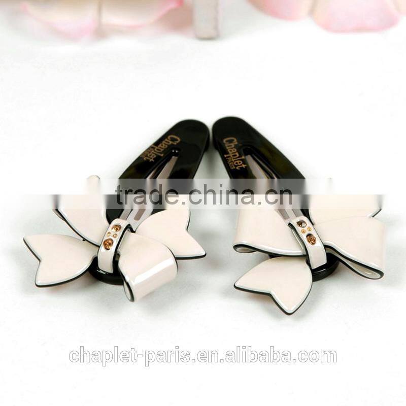 new design jewelry bowknot hairpins
