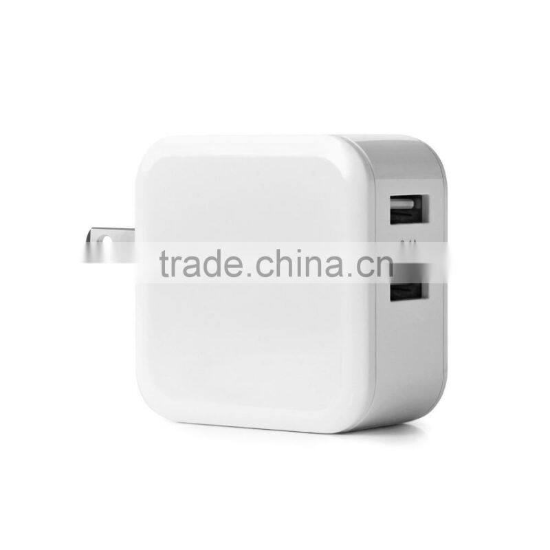Best quality 3.1A WALL AC charger adapter for iphone 5 ipad ipod