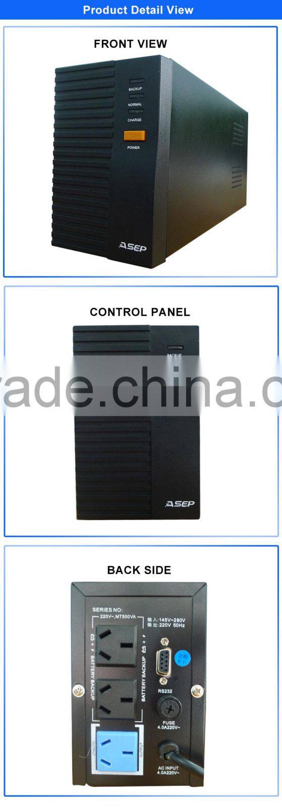 500va offline ups with AVR Protection