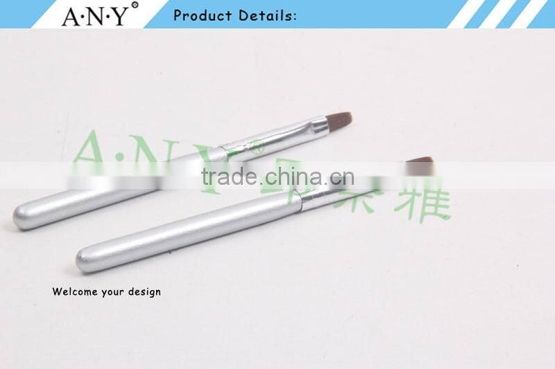 ANY Nail Art Care Design Cheap Wood Handle UV Gel Nail Brush for Single Use