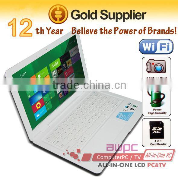 AWPC INTEL ATOM D2500 Dual Core DDR3 2GB 250GB 13.3''laptop computer notebook