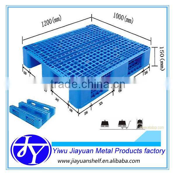 Plastic,HDPE Material and Euro Pallet Type flat top plastic pallets