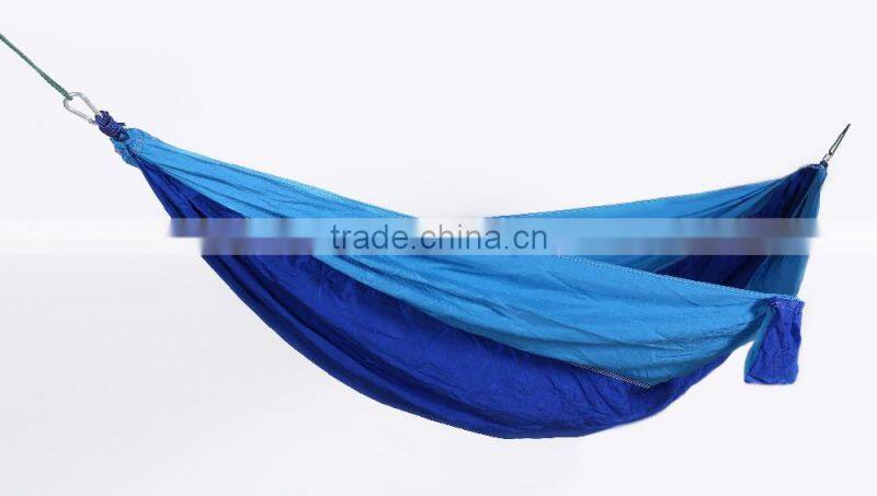 NBWT low MOQ with pouch folding hammock,nylon hammock