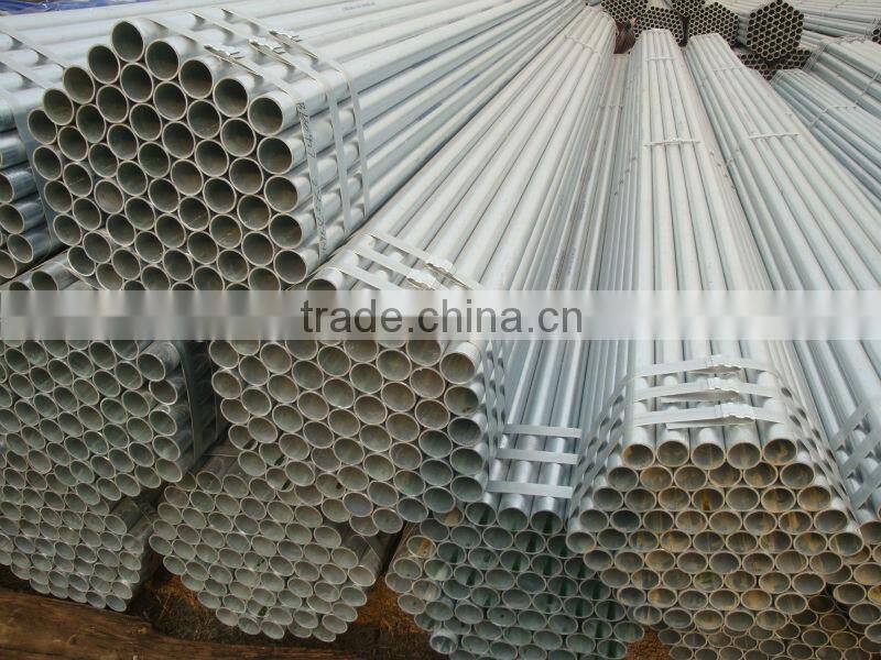 Hot Dipped gal steel pipe