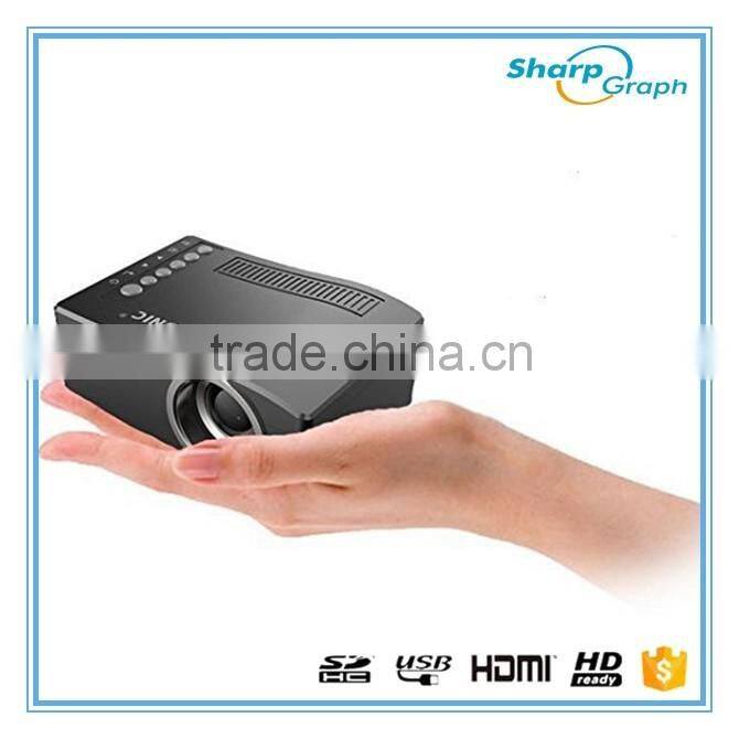 Wholesale Online Shopping UNIC Mini Full HD LED 3D Beam Projector UC18 Smart LCD Projeksiyon with Battery