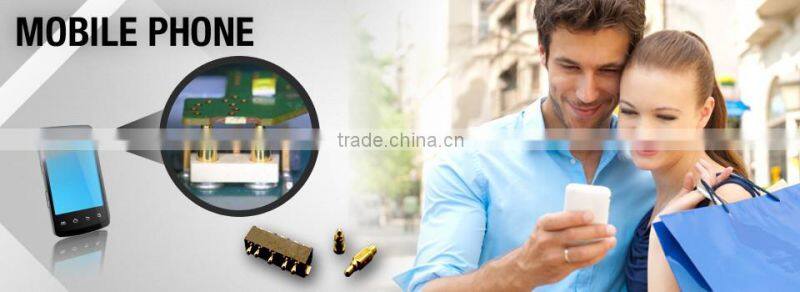 15.0mm male smt pogo pin pogo pin connector for PCB