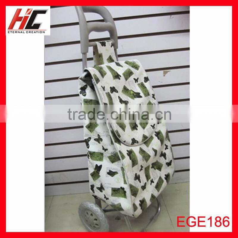 Cheap factory price wheeled shopping trolley bag made in china