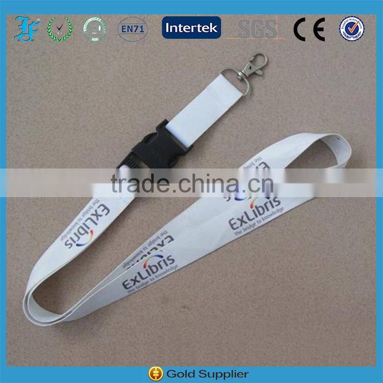 high quality thick nylon lanyard with thumb