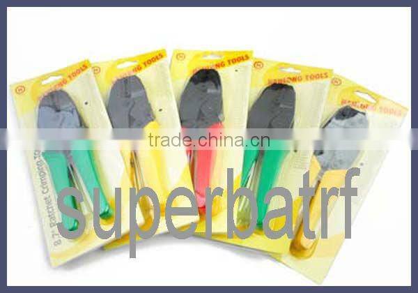 Ratchet Crimper crimping tool locking pliers for coaxial cable RG174 RG178 RG179 RG180 RG187 RG196 RG316