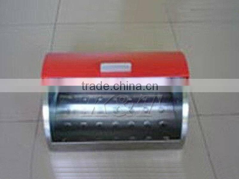 red color modern design stainless steel bread box