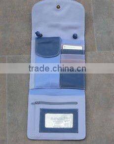 Leather Shoulder Organizer Bag/Purse