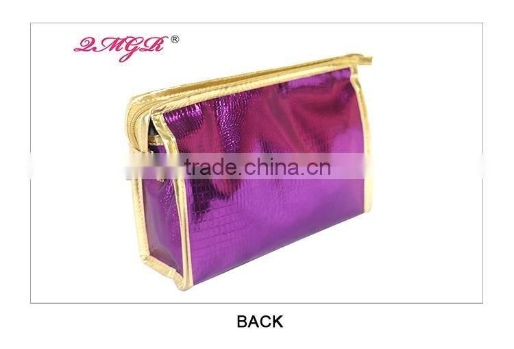 Wholesale fashion ladies PU cosmetic bag