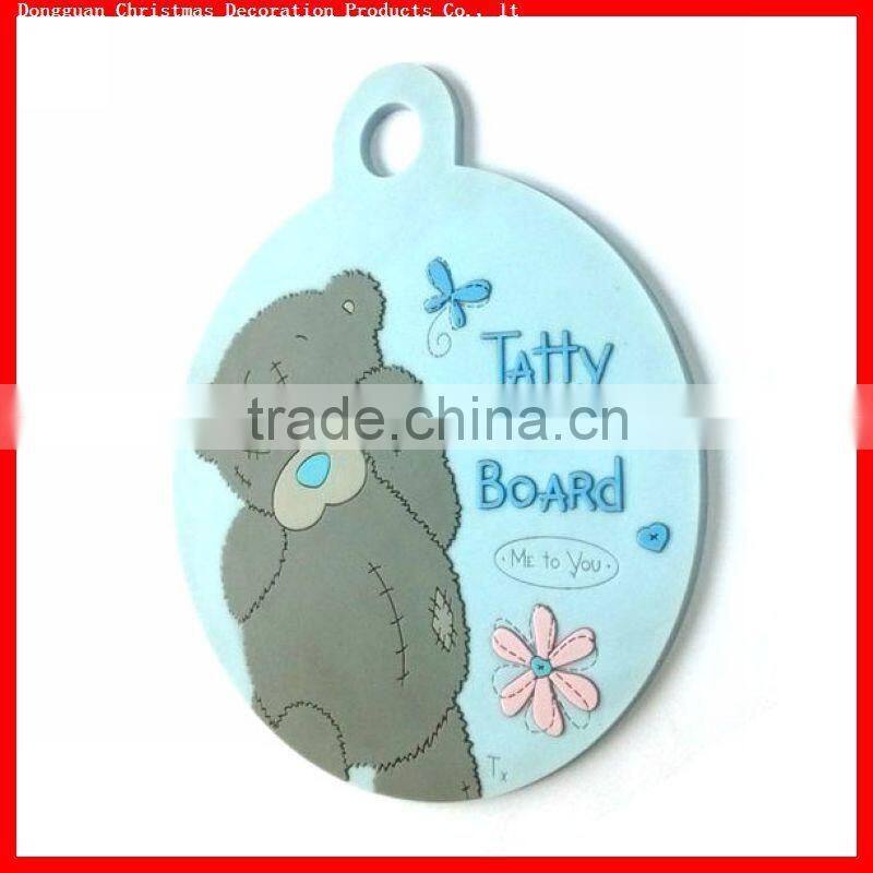 OEM factory cheap price qute bear cup coaster of china