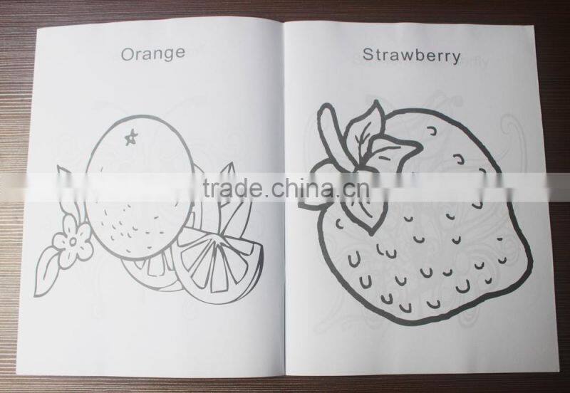 2016 hot sale eco-friendly good quality color child book printing