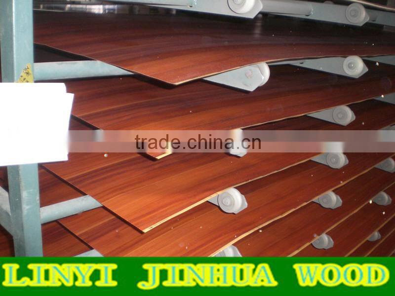 16mm/17mm white maple/teak/oak melamine plywood
