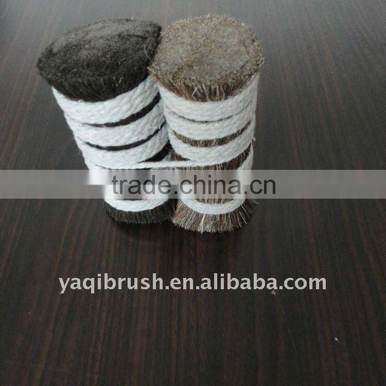 Horse mane hair for brushes