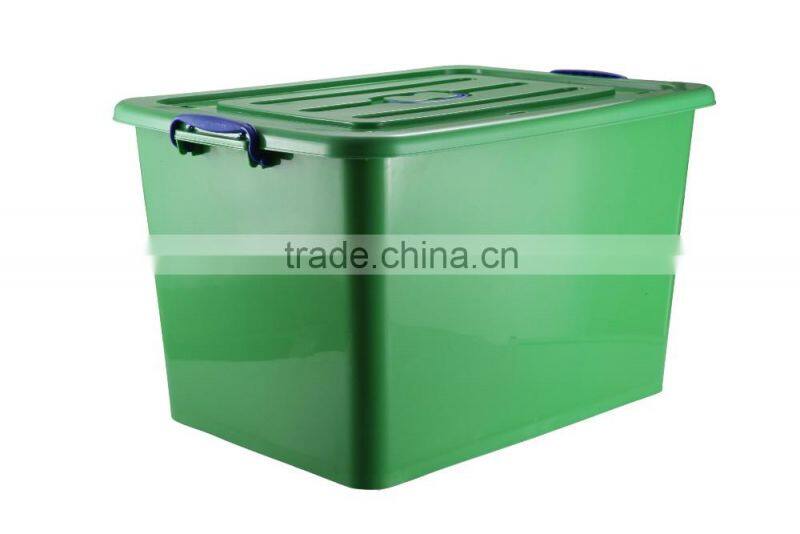 Plastic Storage Bin With Lid And Wheels