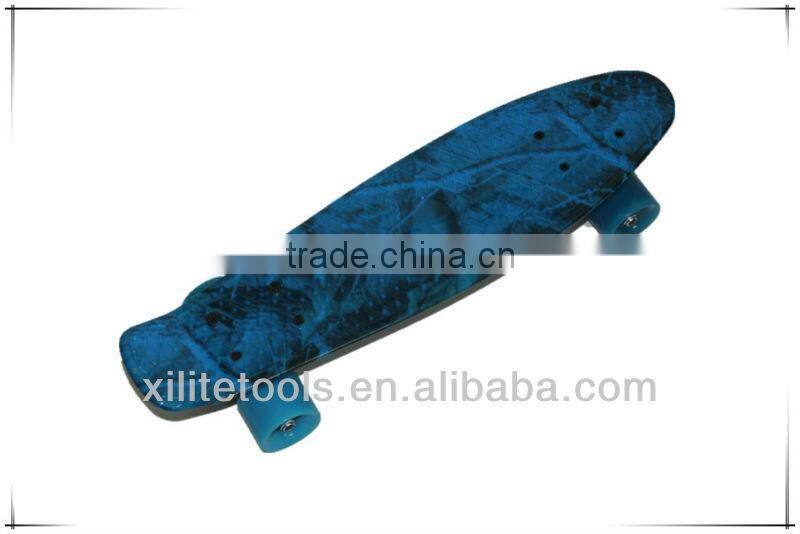 22 /27 inch plastic skateboard water transfer deck