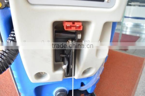 Hand push type hand floor scrubber machine