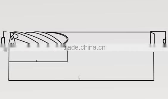 LZ0131 Solid carbide square end mills