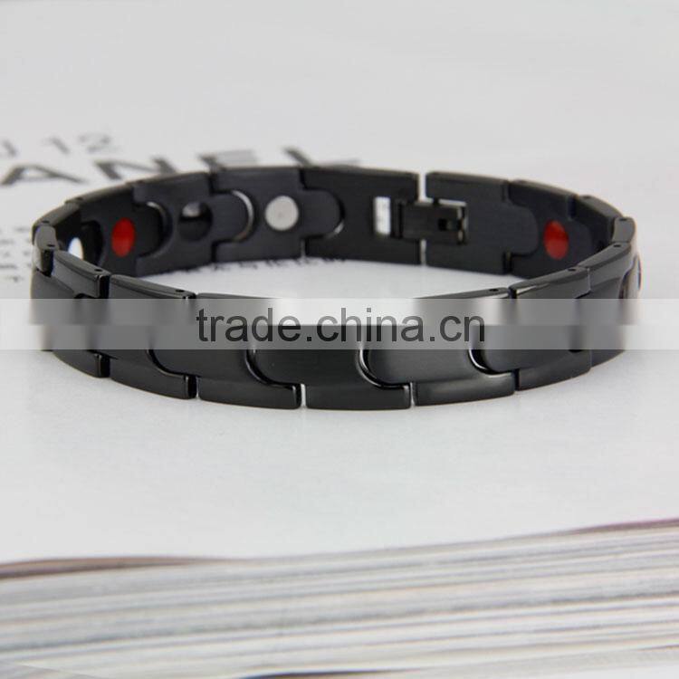 2016 new design fashion jewelry women's 4 in 1 bio negative magnetic bracelet