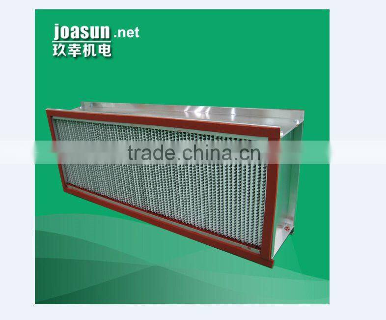 High-temperature resistance Deep-Pleat Box Type HEPA Air Filter