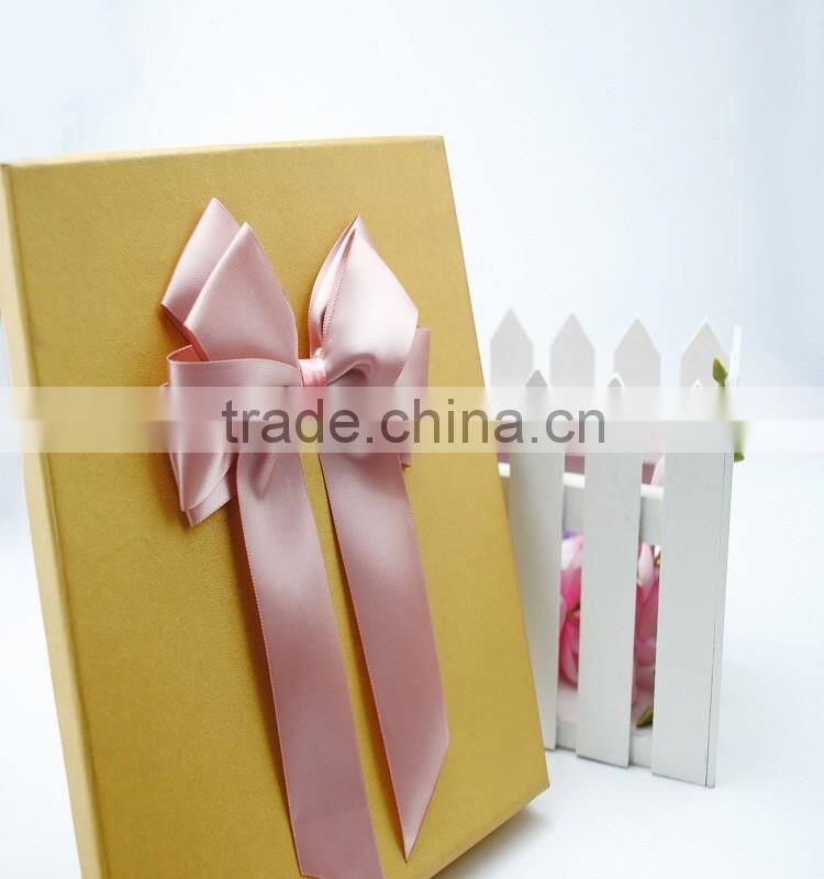 wholesale satin ribbon bow for decorative gift box